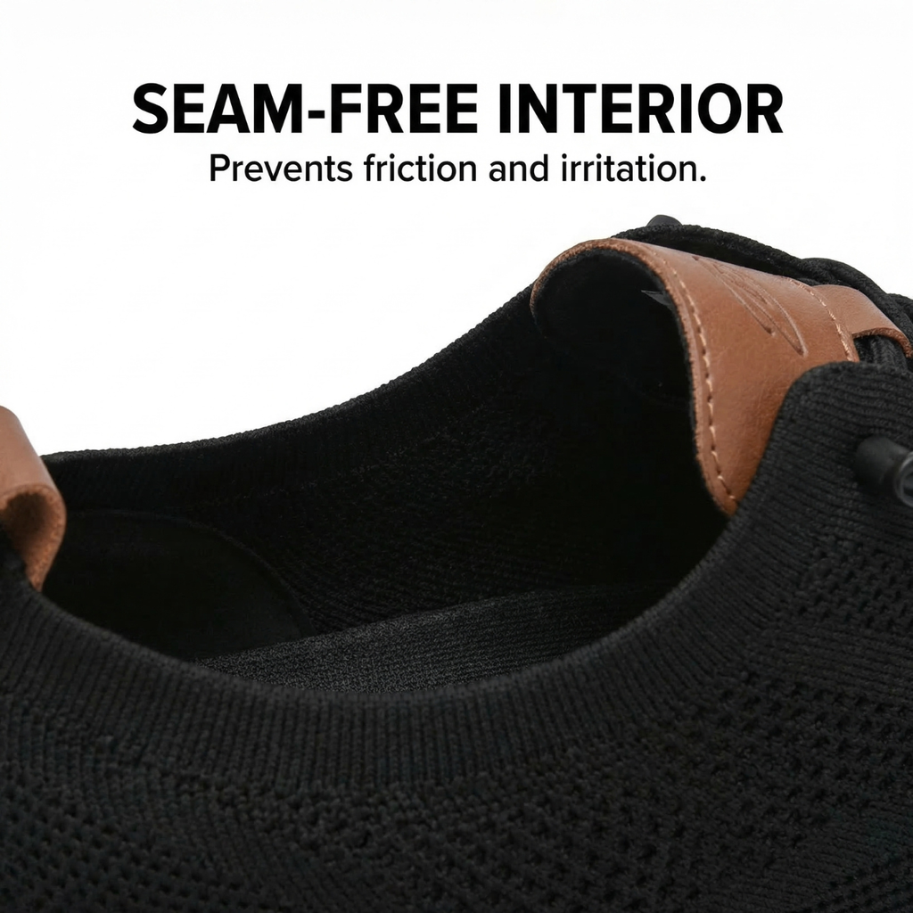 Ultra Comfy - Healthy and Supportive Walking Shoes (Black Sole Edition)