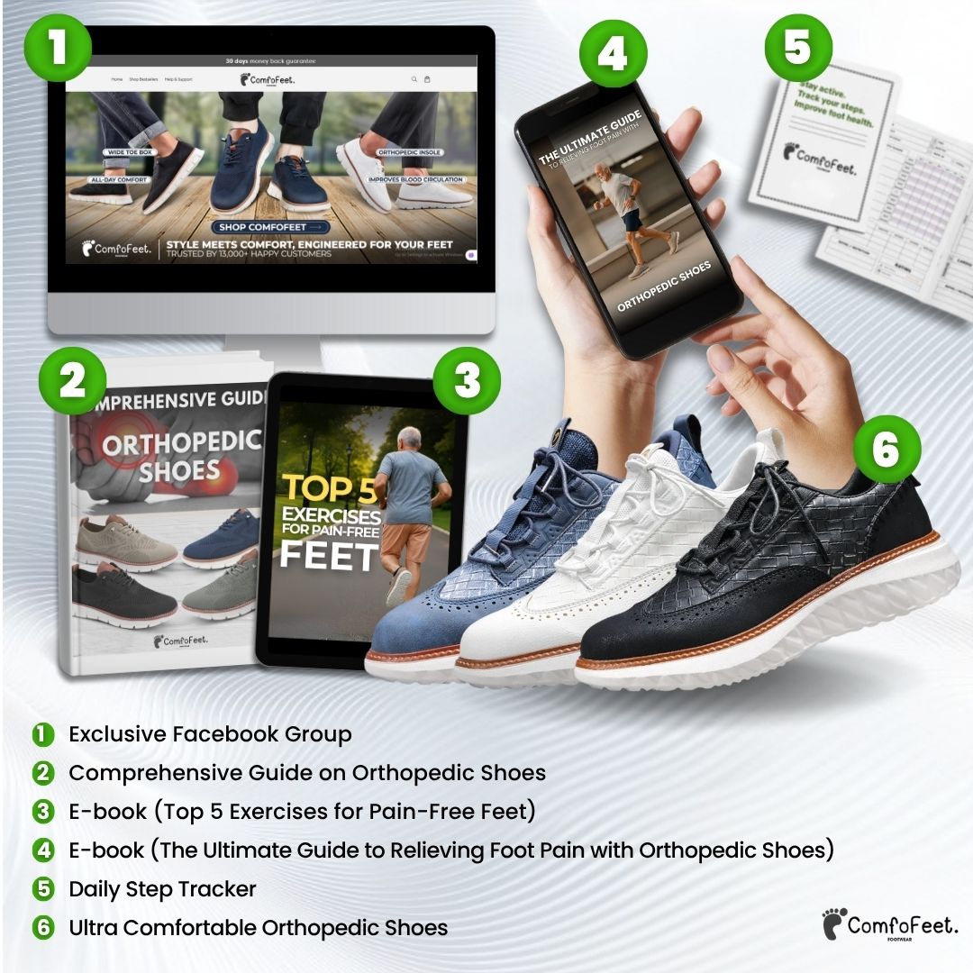 Oxford Pro - All-Day Comfort & Pain-Free Walking Shoes (BOGO)