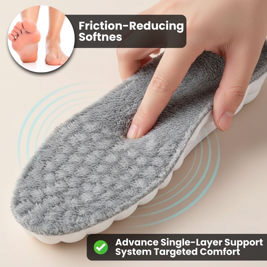 Winter Comfort Insoles – Ergonomic, Warm & Pressure-Relieving