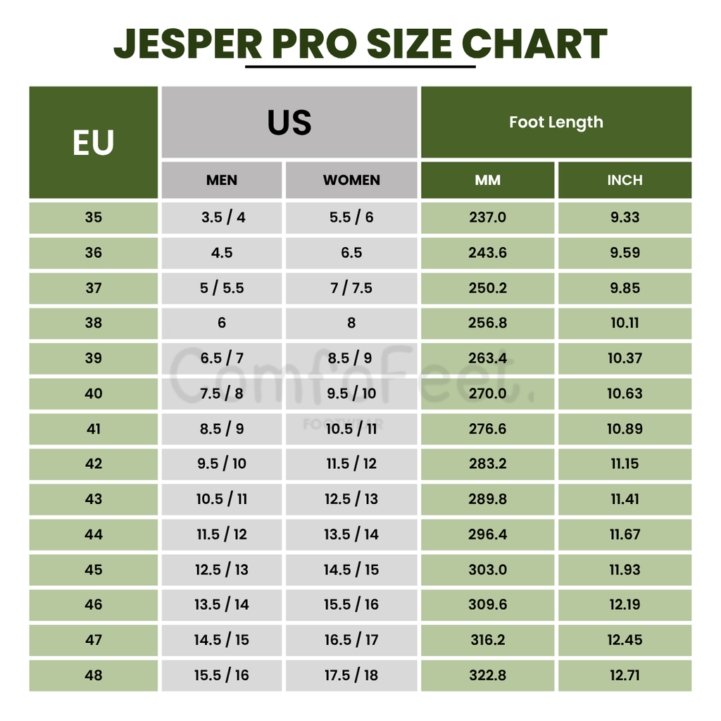 Jesper Pro -  Non-slip & Water-Resistant Winter Wide Toe  Box Shoe (Unisex)