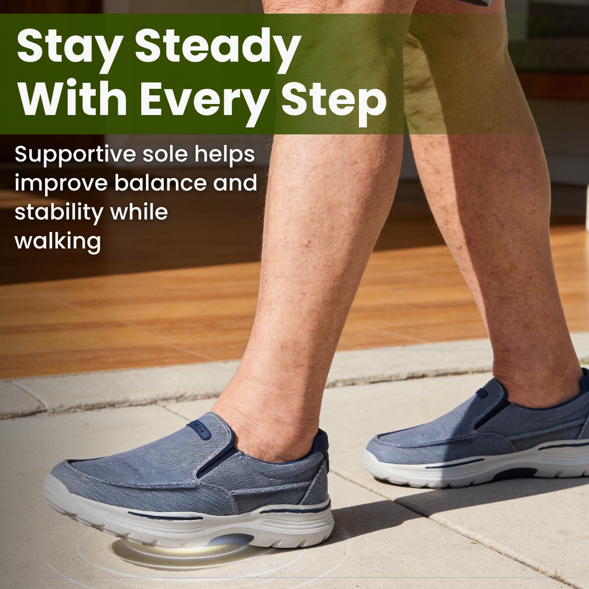 Comfy Cloud – Ergonomic & Supportive Slip-In Shoes